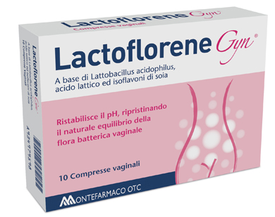 LACTOFLORENE GYN 10 COMPRESSE VAGINALI - farmasorriso.com