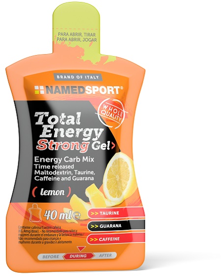 TOTAL ENERGY STRONG LEMON GEL 40 ML - farmasorriso.com