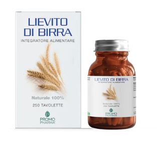 LIEVITO DI BIRRA 250 COMPRESSE - farmasorriso.com