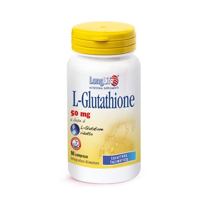 LONGLIFE LGLUTATHIONE 90 COMPRESSE 50 MG - farmasorriso.com