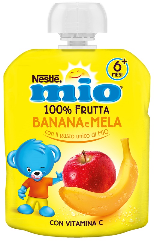 MIO POUCH MELA BANANA 90 G - farmasorriso.com