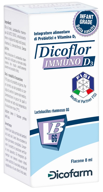 DICOFLOR IMMUNO D3 8 ML FLACONE - farmasorriso.com