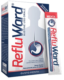 REFLUWARD MENTA 20 BUSTE - farmasorriso.com