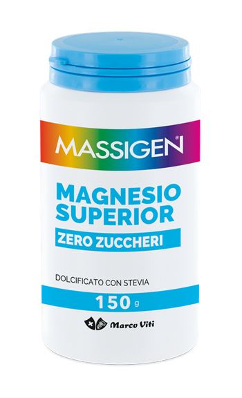 MASSIGEN MAGNESIO SUPERIOR ZERO ZUCCHERI 150 G - farmasorriso.com