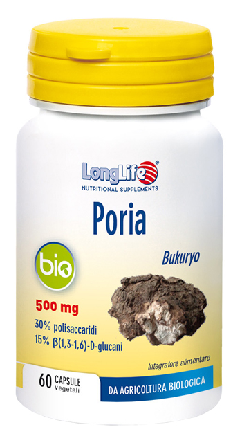 LONGLIFE PORIA BIO 60 CAPSULE VEGETALI - farmasorriso.com