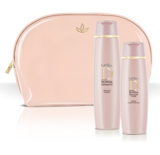 EUPHIDRA DONNA COFANETTO ARMONIA ROSA EMULSIONE FLUIDA 150 ML + DOCCIA LATTE 200 ML - farmasorriso.com