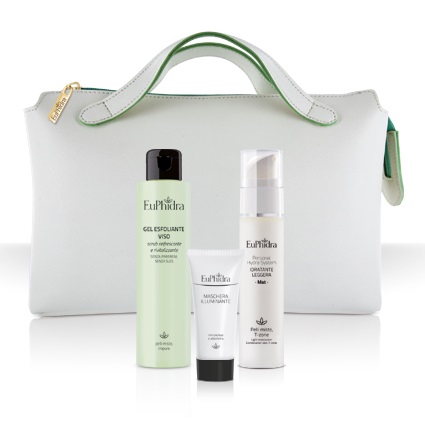 EUPHIDRA PERSONAL HYDRA SYSTEM CREMA IDRATANTE LEGGERA MAT AIRLESS 50 ML + GEL ESFOLIANTE VISO 150 ML + MASCHERA ILLUMINANTE 20 ML - farmasorriso.com