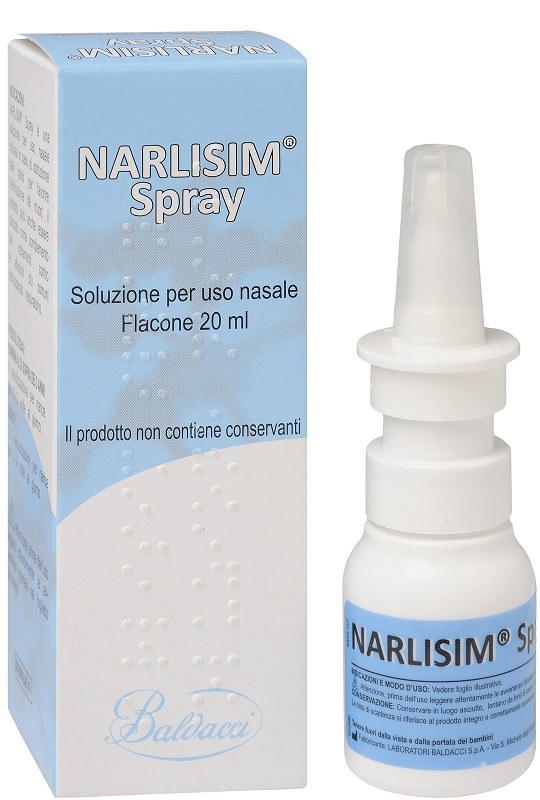 NARLISIM SPRAY SOLUZIONE NASALE 20 ML - farmasorriso.com
