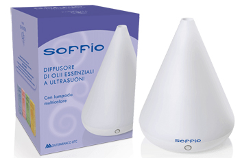 VAPO ESSENTIA SOFFIO AD ULTRASUONI + LAMPADADA CON FUNZIONE MULTICOLORE - farmasorriso.com