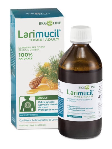 LARIMUCIL TOSSE TOSSE ADULTI SCIROPPO CE 0476V 230 G 175 ML - farmasorriso.com