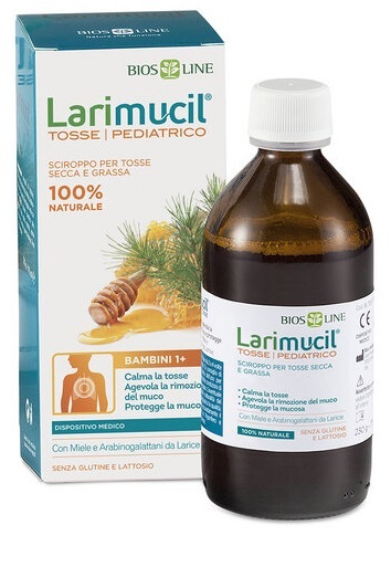 LARIMUCIL TOSSE PEDIATRICO 1+ SCIROPPO 175 ML CE 0426 230 G - farmasorriso.com