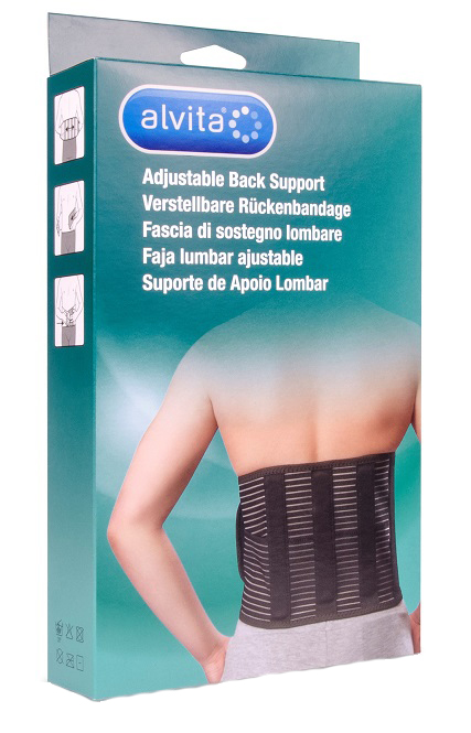 ALVITA FASCIA LOMBARE MISURA 3 CIRCONFERENZA 120-140 CM - farmasorriso.com
