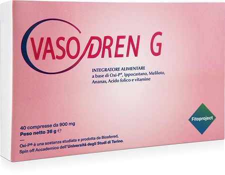VASODREN G 40 COMPRESSE DA 900 MG - farmasorriso.com
