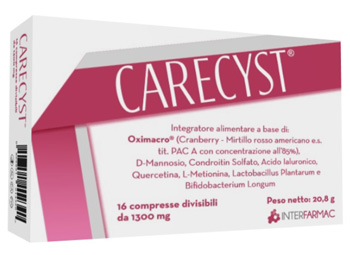 CARECYST 16 COMPRESSE DIVISIBILI DA 1300 MG - farmasorriso.com