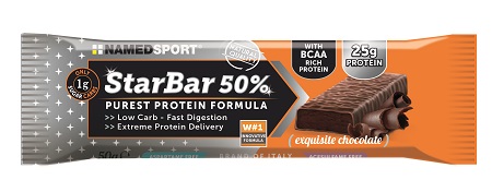 STARBAR 50% PROTEIN EXQUISITE CHOCOLATE 50 G - farmasorriso.com