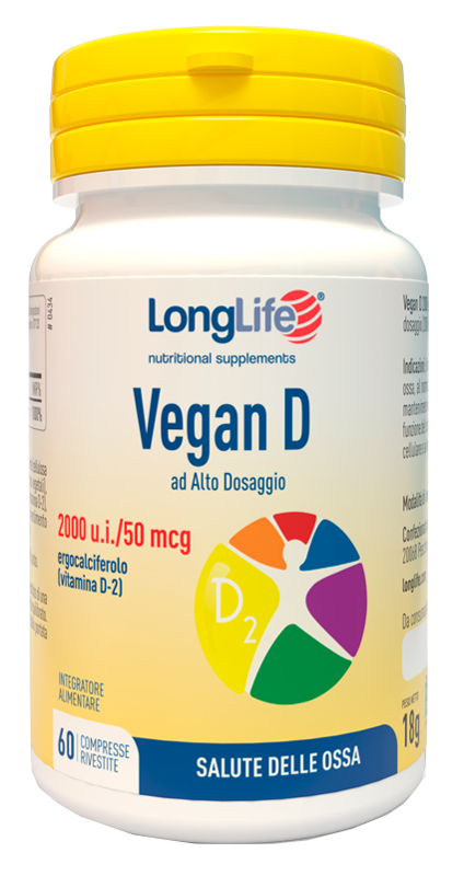 LONGLIFE VEGAN D 60 COMPRESSE - farmasorriso.com