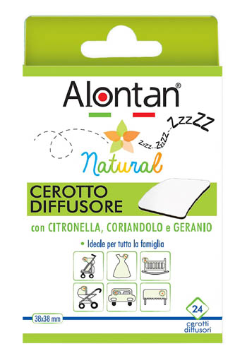 ALONTAN NATURAL CEROTTO ANTIZANZARA ADESIVO 21 PEZZI - farmasorriso.com