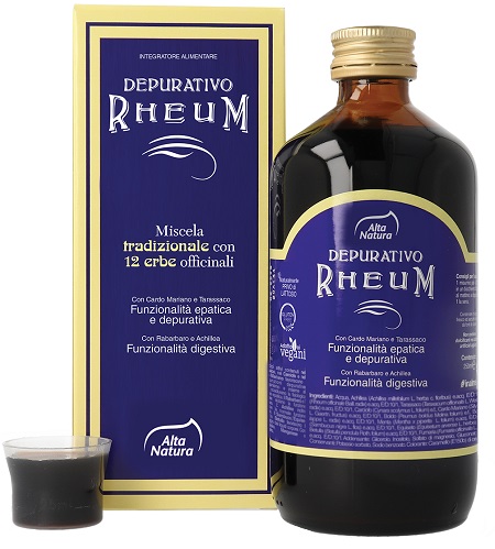 DEPURATIVO RHEUM MISCELA ERBE OFFICINALI 250 ML - farmasorriso.com