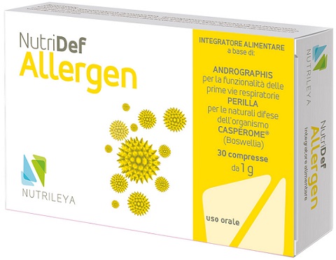 NUTRIDEF ALLERGEN 30 COMPRESSE - farmasorriso.com