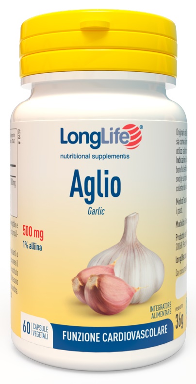 LONGLIFE AGLIO 60 CAPSULE VEGETALI - farmasorriso.com
