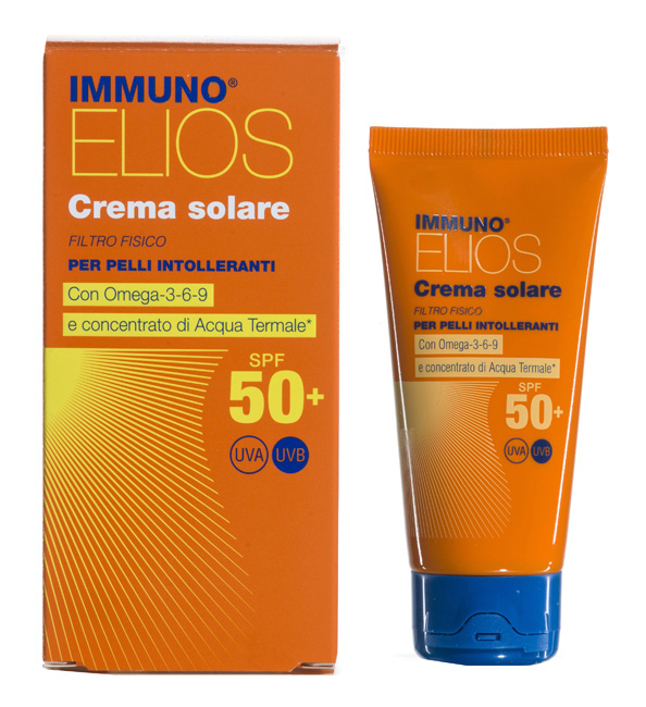 IMMUNO ELIOS  CREMA SOLARE SPF 50+ PELLI INTOLLERANTI - farmasorriso.com