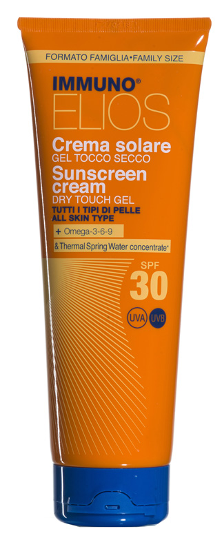IMMUNO ELIOS  CREMA SOLARE GEL TOCCO SECCO SPF30 - farmasorriso.com