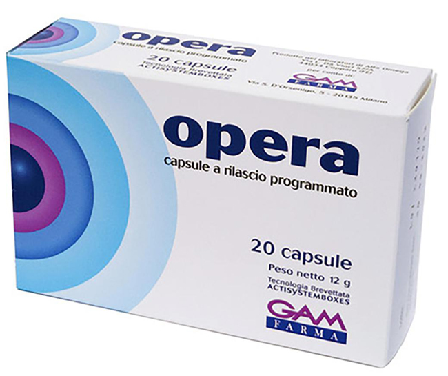 OPERA 20 CAPSULE - farmasorriso.com