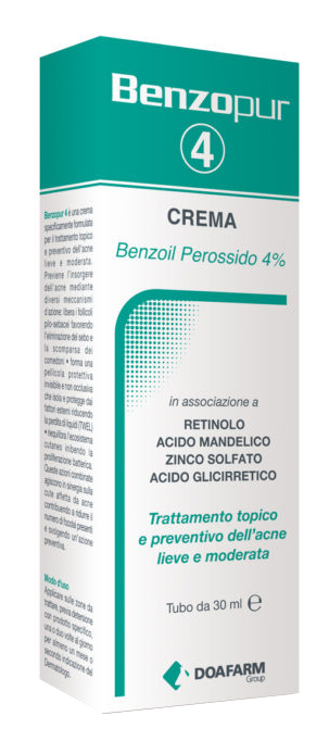 BENZOPUR 4 CREMA 30 ML - farmasorriso.com