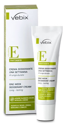 VEBIX PHYTAMIN CREMA DEODORANTE 1 SETTIMANA 25 ML - farmasorriso.com