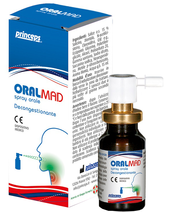 ORALMAD SPRAY 15 ML - farmasorriso.com