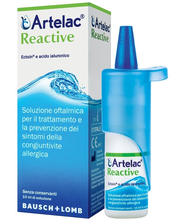 ARTELAC REACTIVE SOLUZIONE OFTALMICA MULTIDOSE FLACONE 10 ML - farmasorriso.com