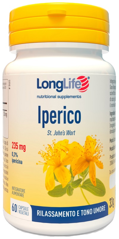 LONGLIFE IPERICO 60 CAPSULE VEGETALI - farmasorriso.com