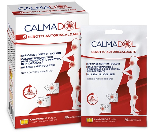 CALMADOL CEROTTO RISCALDANTE PACK 6 PEZZI - farmasorriso.com