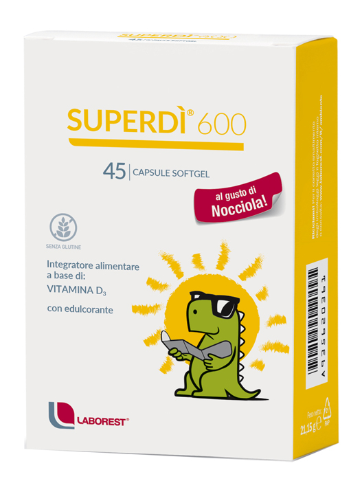 SUPERDI' 600 45 CAPSULE - farmasorriso.com