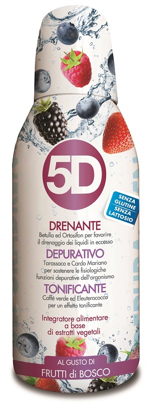 5D SLEEVERATO FRUTTI DI BOSCO 500 ML - farmasorriso.com