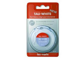 TAUMARIN FILO INTERDENTALE TAU WHITE 25 MT - farmasorriso.com