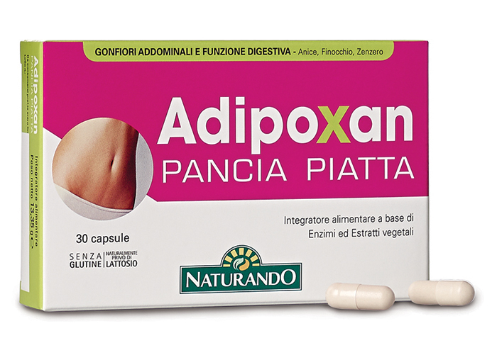 ADIPOXAN PANCIA PIATTA 30 CAPSULE - farmasorriso.com