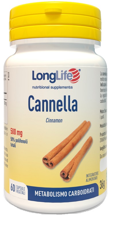 LONGLIFE CANNELLA 60 CAPSULE - farmasorriso.com