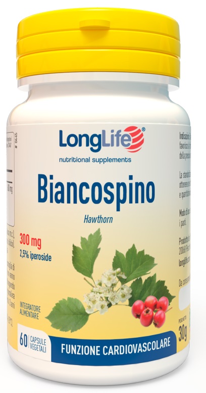 LONGLIFE BIANCOSPINO 60 CAPSULE VEGETALI - farmasorriso.com