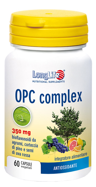 LONGLIFE OPC COMPLEX 60 CAPSULE VEGETALI - farmasorriso.com