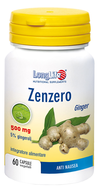 LONGLIFE ZENZERO 60 CAPSULE VEGETALI - farmasorriso.com