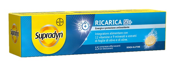 SUPRADYN RICARICA 50+ 15 COMPRESSE EFFERVESCENTI - farmasorriso.com