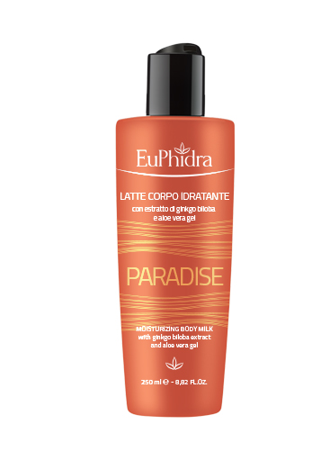 EUPHIDRA LATTE CORPO PARADISE 250 ML - farmasorriso.com