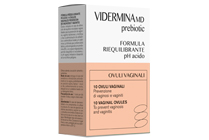 VIDERMINA PREBIOTIC OVULI VAGINALI 10 PEZZI - farmasorriso.com