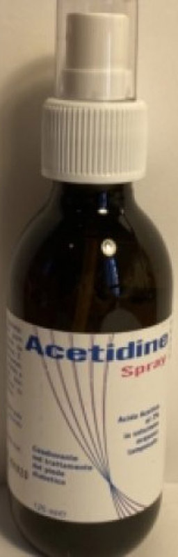 LOZIONE ALL'ACIDO ACETICO 2% IGIENIZZANTE ACETIDINE SPRAY DA125ML - farmasorriso.com