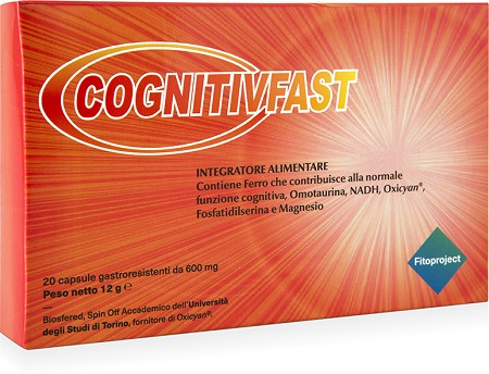 COGNITIVFAST 20 CAPSULE GASTRORESISTENTI DA 600 MG - farmasorriso.com
