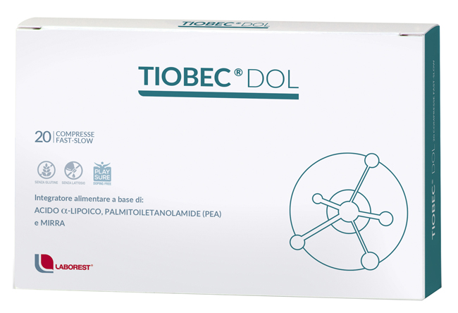 TIOBEC DOL 20 COMPRESSE DA 1455 MG - farmasorriso.com