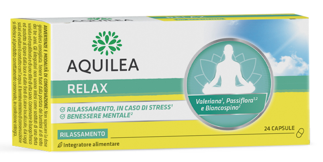 AQUILEA RELAX 24 CAPSULE VEGANE - farmasorriso.com
