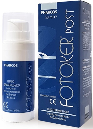 FLUIDO CONTROLLO POST ESPOSIZIONE DANNO ATTINICO FOTOKER POST PHARCOS 50 ML - farmasorriso.com