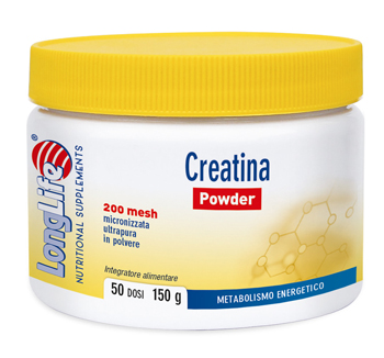 LONGLIFE CREATINA POWDER 150 G - farmasorriso.com